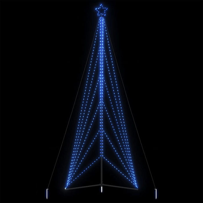 vidaXL Albero di Natale a LED 861 LED Blu 478 cm