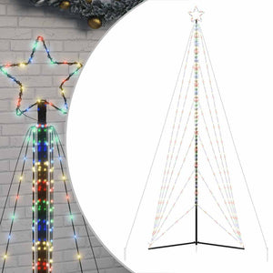 vidaXL Albero di Natale a LED 861 LED Colorato 478 cm