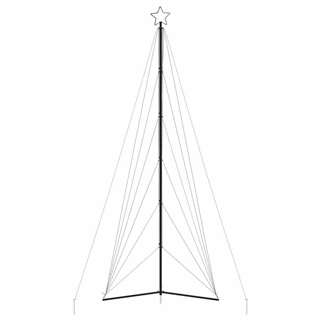 vidaXL Albero di Natale a LED 861 LED Colorato 478 cm