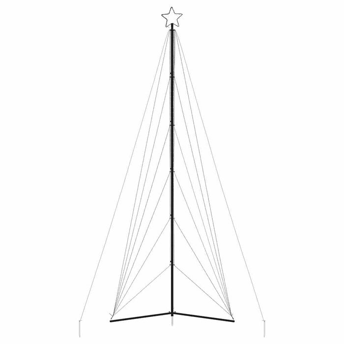 vidaXL Albero di Natale a LED 861 LED Colorato 478 cm