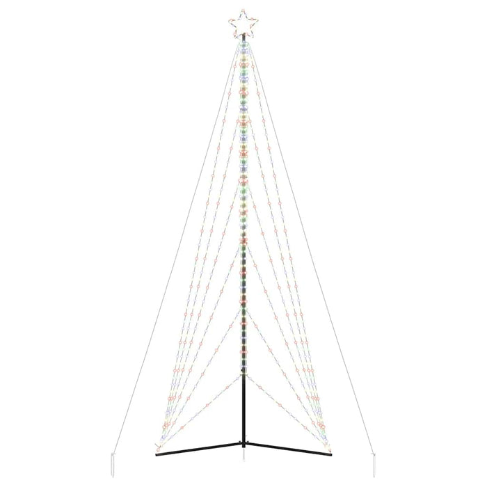 vidaXL Albero di Natale a LED 861 LED Colorato 478 cm