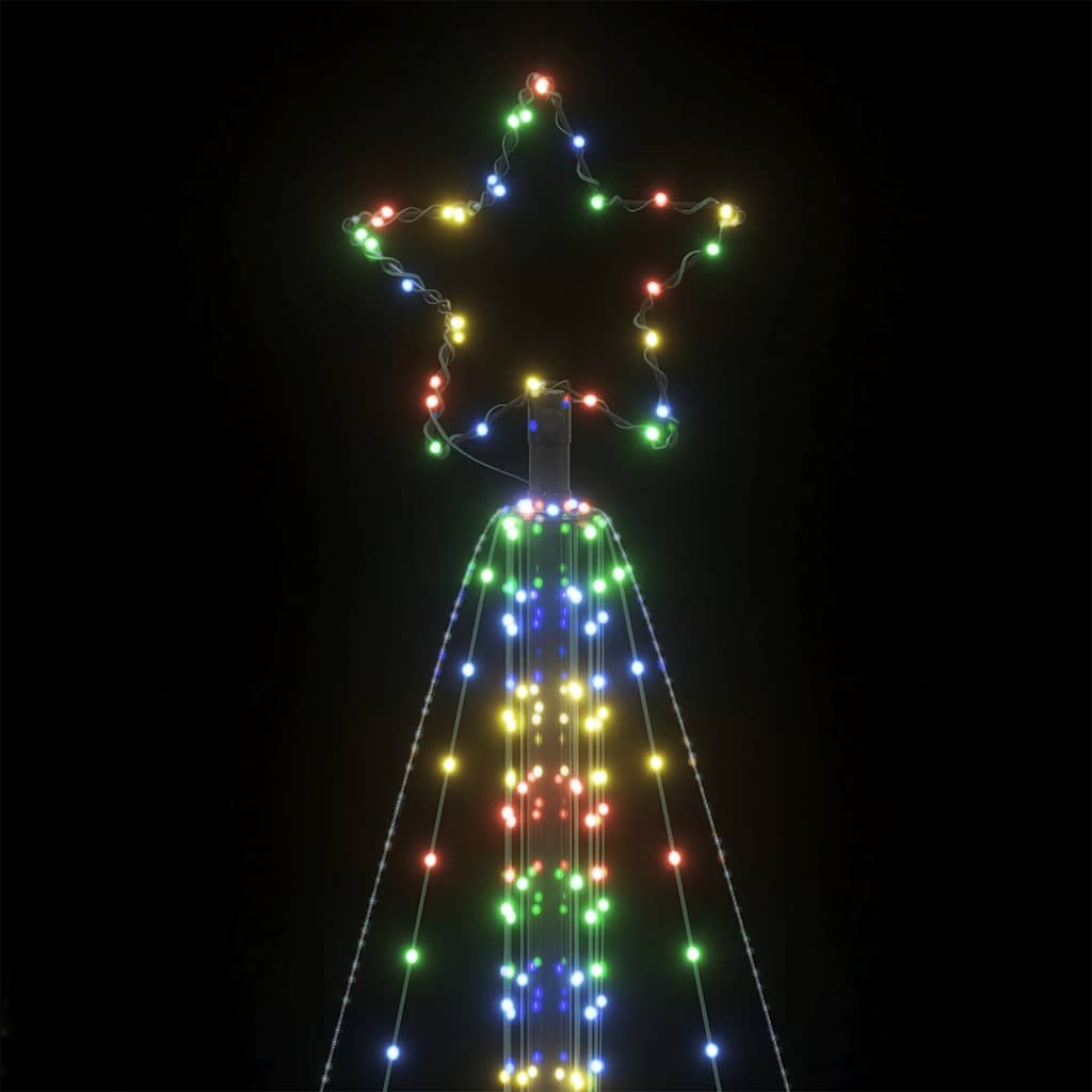 vidaXL Albero di Natale a LED 861 LED Colorato 478 cm