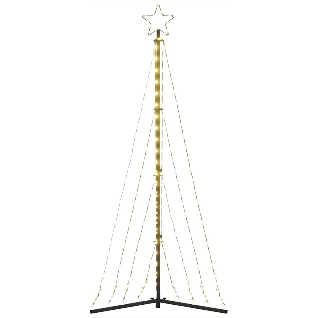 Albero di Natale a LED-Luci decorative natalizie 339 LED Bianco Caldo 187 cm
