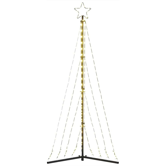 Albero di Natale a LED-Luci decorative natalizie 339 LED Bianco Caldo 187 cm
