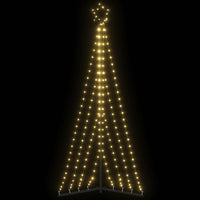 Albero di Natale a LED 339 LED Bianco Caldo 187 cm