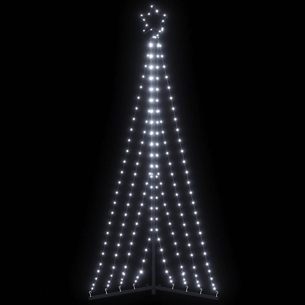 Albero di Natale a LED 339 LED Bianco Freddo 187 cm 4016429