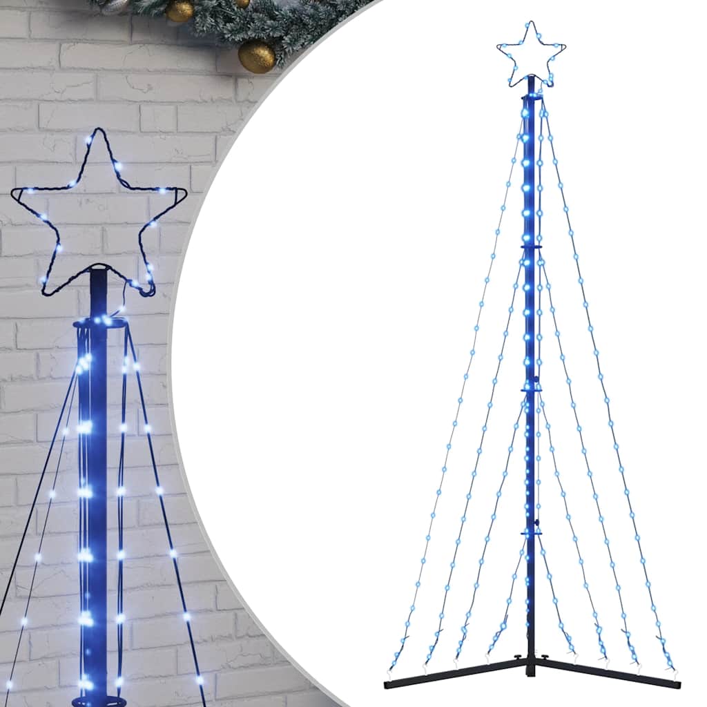 Albero di Natale a LED 339 LED Blu 187 cm 4016430