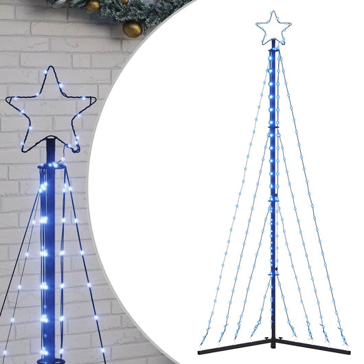 Albero di Natale a LED 339 LED Blu 187 cm 4016430
