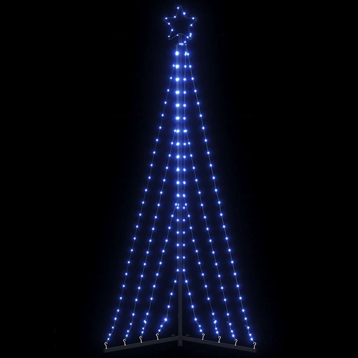 vidaXL Albero di Natale a LED 339 LED Blu 187 cm