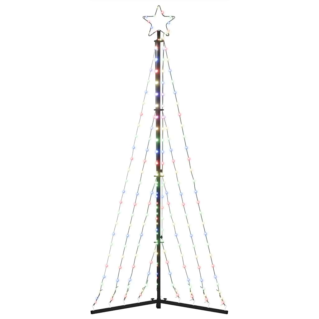 Albero di Natale a LED 339 LED Colorato 187 cm 4016431