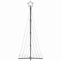 Albero di Natale a LED-Luci decorative natalizie 447 LED Bianco Caldo 250 cm