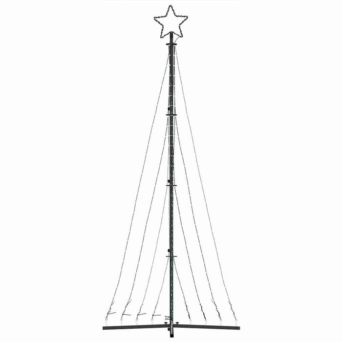 Albero di Natale a LED 447 LED Bianco Freddo 249 cm 4016433