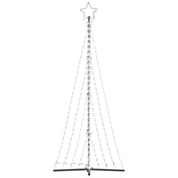 vidaXL Albero di Natale a LED 447 LED Bianco Freddo 249 cm