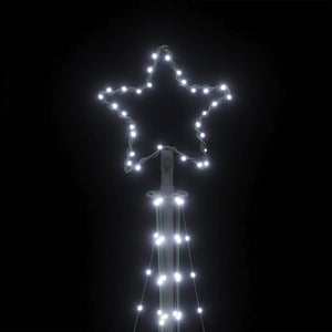 Albero di Natale a LED 447 LED Bianco Freddo 249 cm 4016433