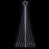 vidaXL Albero di Natale a LED 447 LED Bianco Freddo 249 cm