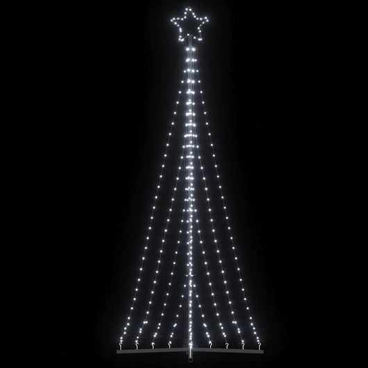 Albero di Natale a LED 447 LED Bianco Freddo 249 cm 4016433