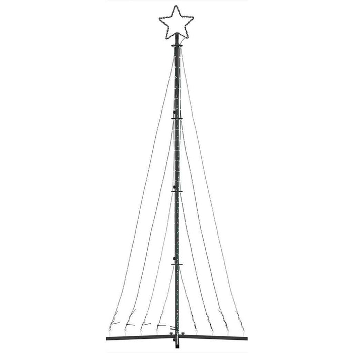 Albero di Natale a LED 447 LED Blu 249 cm