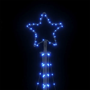 Albero di Natale a LED 447 LED Blu 249 cm 4016434