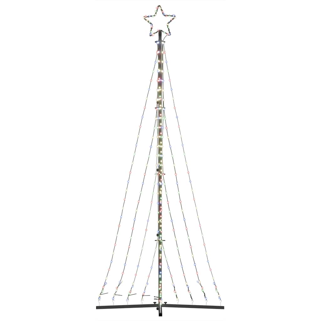Albero di Natale a LED 447 LED Colorato 249 cm