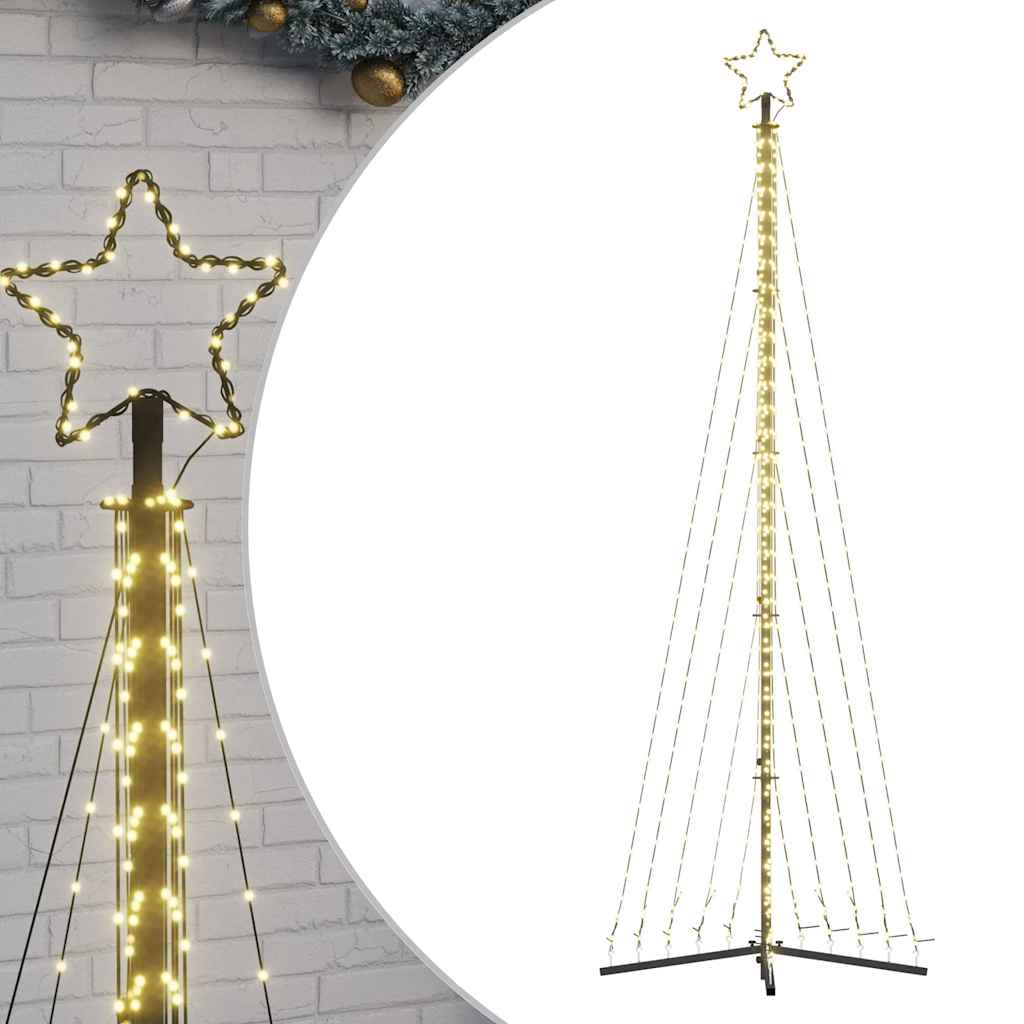 Albero di Natale a LED-Luci decorative natalizie 495 LED Bianco Caldo 300,5 cm