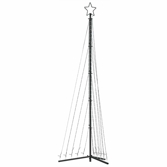 Albero di Natale a LED 495 LED Bianco Caldo 300,5 cm