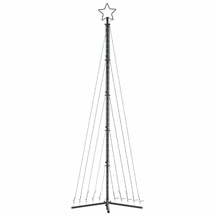 Albero di Natale a LED 495 LED Bianco Freddo 300,5 cm 4016437