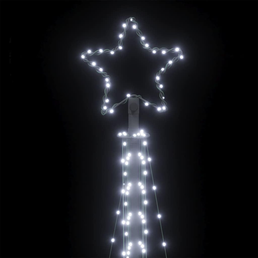 Albero di Natale a LED 495 LED Bianco Freddo 300,5 cm 4016437