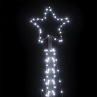 Albero di Natale a LED 495 LED Bianco Freddo 300,5 cm 4016437