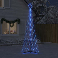 vidaXL Albero di Natale a LED 495 LED Blu 300,5 cm