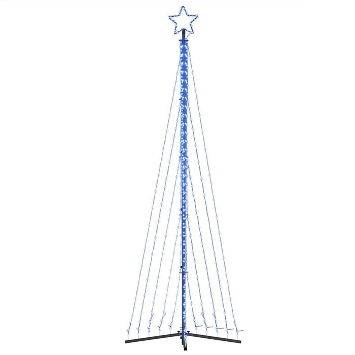 vidaXL Albero di Natale a LED 495 LED Blu 300,5 cm
