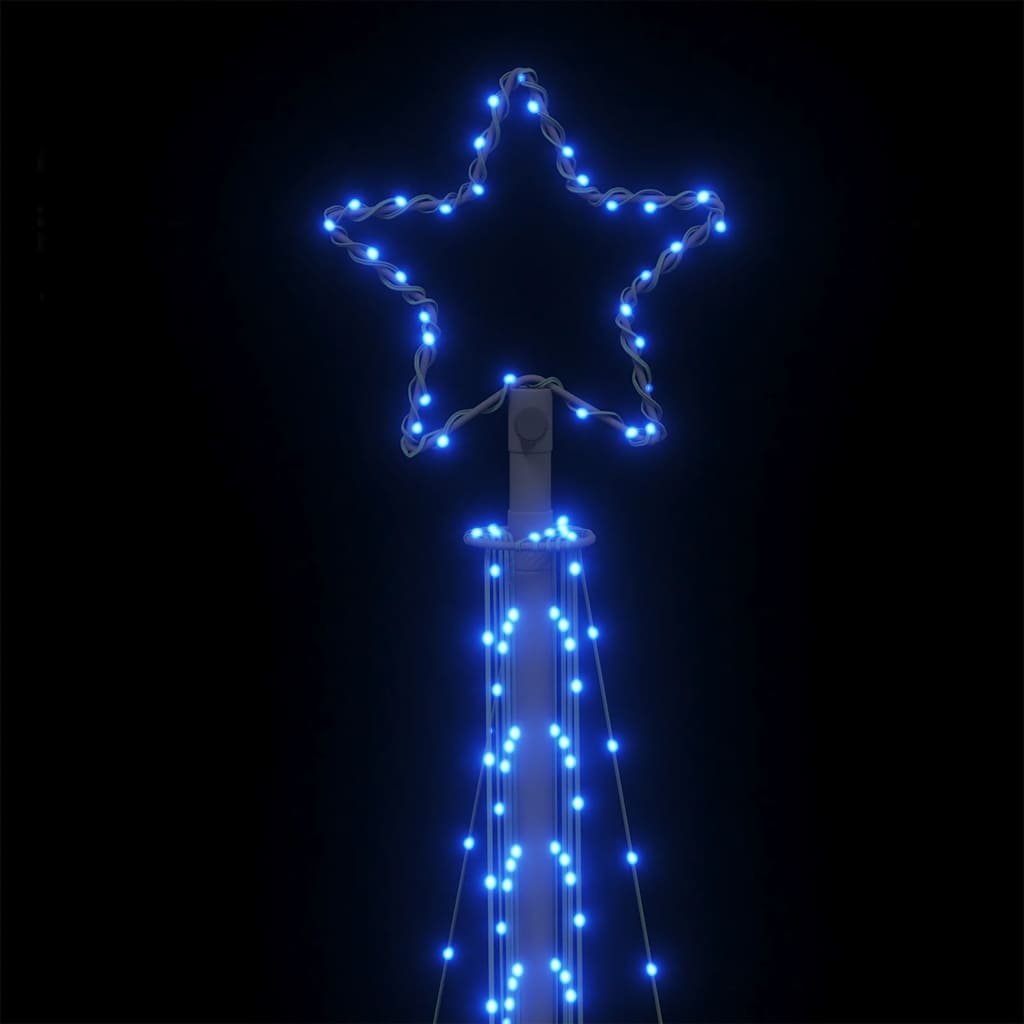 vidaXL Albero di Natale a LED 495 LED Blu 300,5 cm
