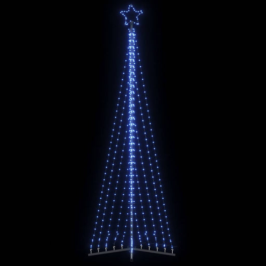 vidaXL Albero di Natale a LED 495 LED Blu 300,5 cm