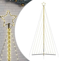 Albero di Natale a LED-Luci decorative natalizie 570 LED Bianco Caldo 399 cm