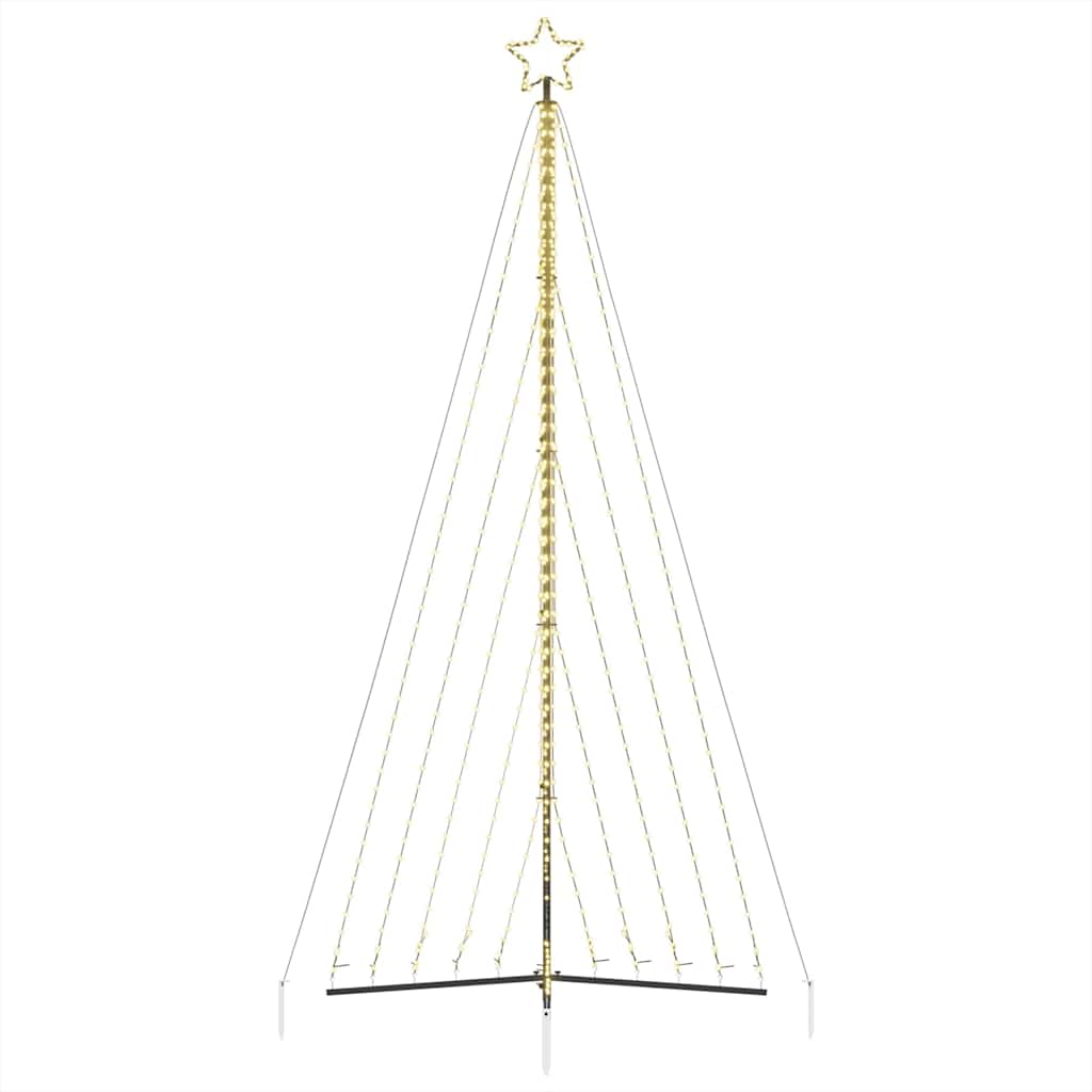 Albero di Natale a LED-Luci decorative natalizie 570 LED Bianco Caldo 399 cm