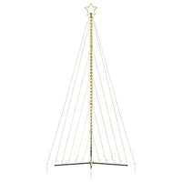 Albero di Natale a LED-Luci decorative natalizie 570 LED Bianco Caldo 399 cm