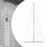 Albero di Natale a LED-Luci decorative natalizie 570 LED Bianco Freddo 399 cm