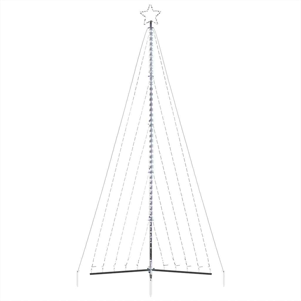 Albero di Natale a LED 570 LED Bianco Freddo 399 cm 4016441