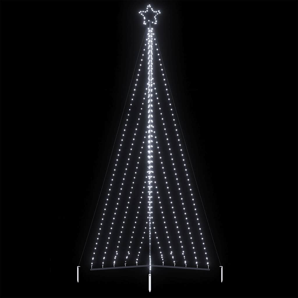 Albero di Natale a LED 570 LED Bianco Freddo 399 cm 4016441