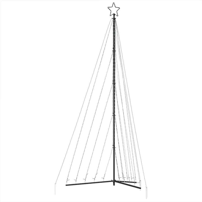 Albero di Natale a LED 570 LED Blu 399 cm