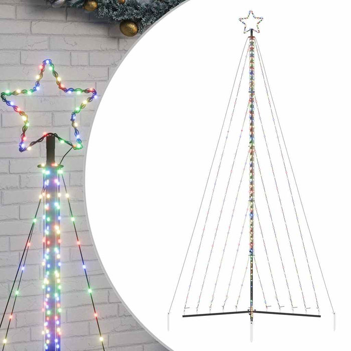 Albero di Natale a LED 570 LED Colorato 399 cm 4016443