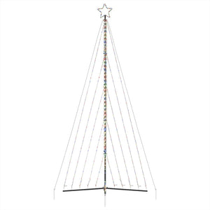 Albero di Natale a LED 570 LED Colorato 399 cm