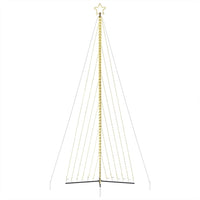vidaXL Albero di Natale a LED 789 LED Bianco Caldo 476 cm