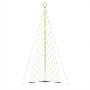 vidaXL Albero di Natale a LED 789 LED Bianco Caldo 476 cm
