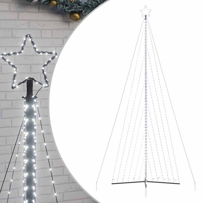 Albero di Natale a LED-Luci decorative natalizie 789 LED Bianco Freddo 476 cm