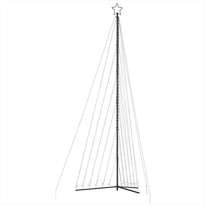 Albero di Natale a LED 789 LED Bianco Freddo 476 cm 4016445