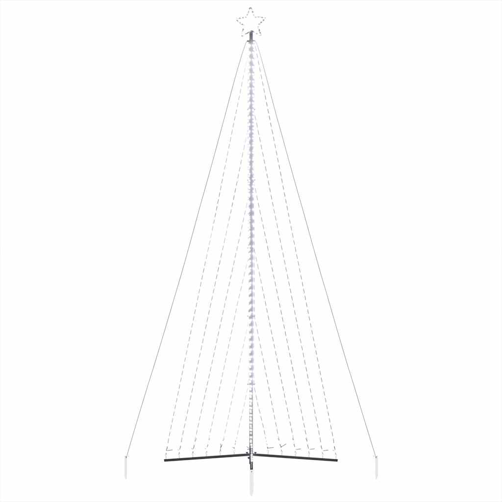 Albero di Natale a LED 789 LED Bianco Freddo 476 cm 4016445