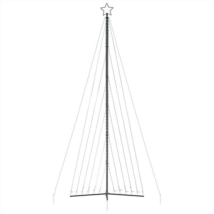 vidaXL Albero di Natale a LED 789 LED Colorato 476 cm