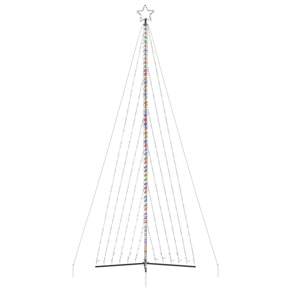 vidaXL Albero di Natale a LED 789 LED Colorato 476 cm