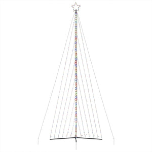 vidaXL Albero di Natale a LED 789 LED Colorato 476 cm