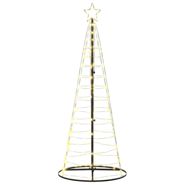 Albero di Natale a LED 200 LED Bianco Caldo 182 cm 4016448